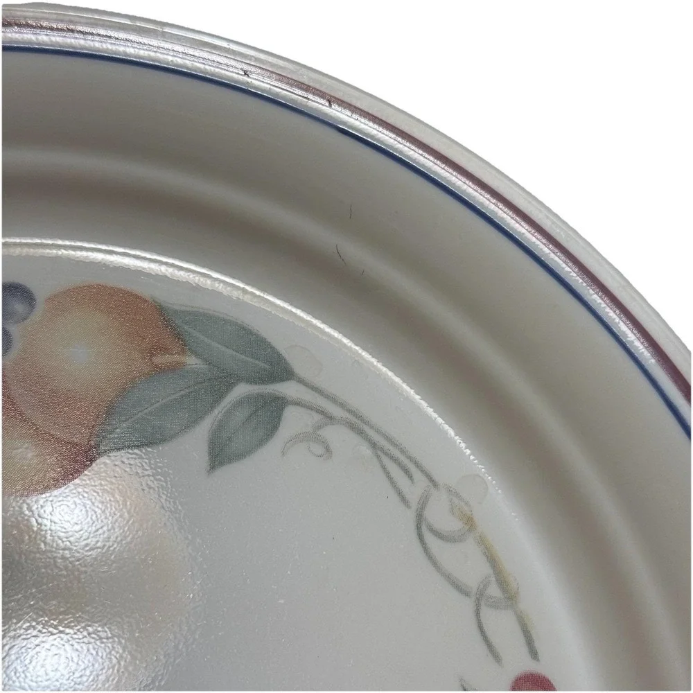 Lot Set of‎ 3 Vintage Corelle Abundance Luncheon Side or Salad Plates 8.5